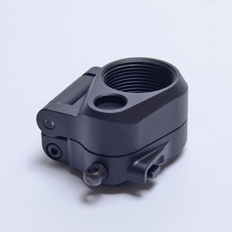 New AR Folding Stock Adapter For M16 M4 SR25 GBB AEG stock Black